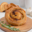 Rosemary, Garlic & Smoked Cheddar Spiral